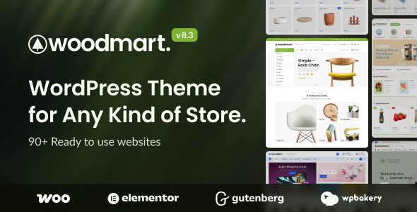 Woodmart WordPress WooCommerce Teması