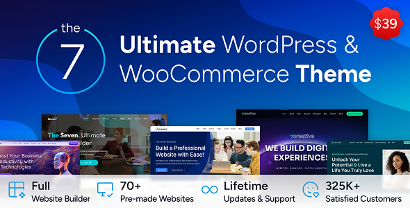 The7 WordPress Teması – Çok Amaçlı Website Builder
