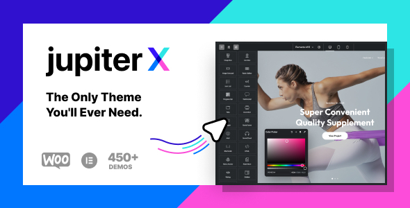 JupiterX Çok Amaçlı WordPress ve WooCommerce Teması
