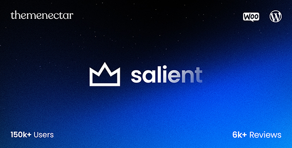 Salient Çok Amaçlı WordPress & WooCommerce Teması