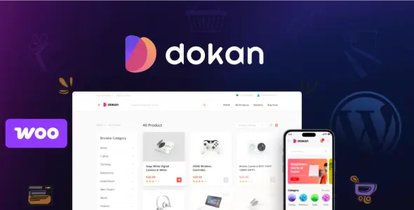 Dokan Pro Çok Satıcılı WooCommerce Pazaryeri WordPress Eklentisi