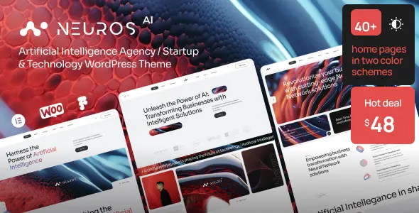 Neuros: AI, Teknoloji ve Dijital Ajanslar İçin Yeni Nesil WordPress Teması