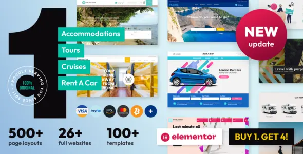 Book Your Travel – Online Rezervasyon WordPress Teması