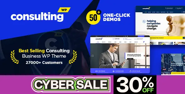 Consulting İş, Finans, Danışmanlık ve Kurumsal WordPress Teması