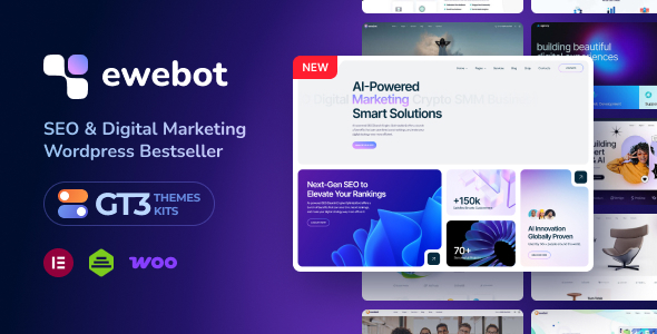 Ewebot – SEO & Dijital Pazarlama Ajansı WordPress Teması
