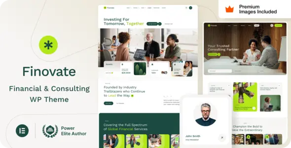 Finovate Finans ve İş Danışmanlığı Kurumsal Wordpress Teması