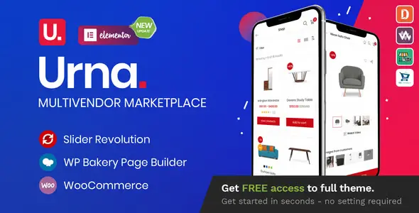 Urna WooCommerce E-Ticaret WordPress Teması