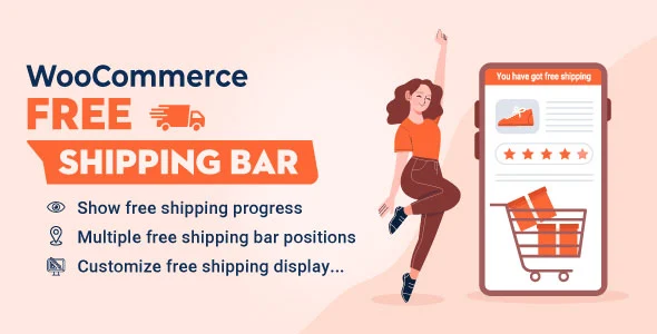 WooCommerce Free Shipping Bar Ücretsiz Kargo Eklentisi