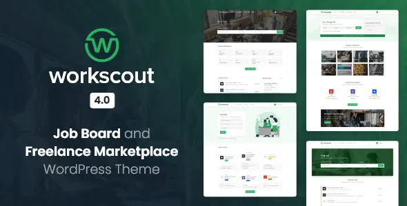 WorkScout İş İlanı & Freelance Marketplace Pazaryeri WordPress Teması