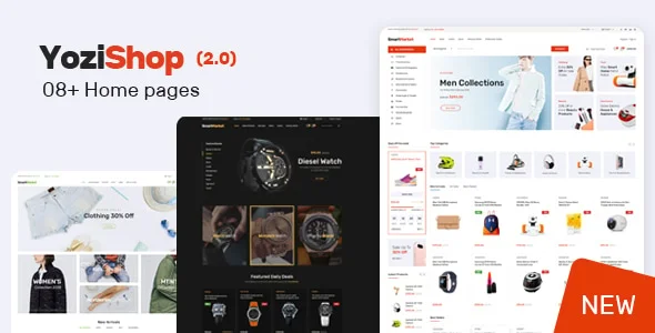 Yozi Elektronik Pazaryeri & WooCommerce E-Ticaret WordPress Teması